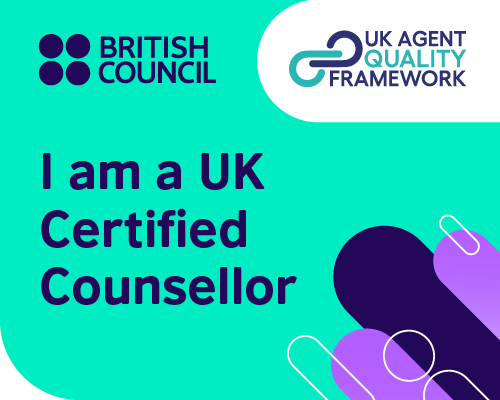 British Council UK Agent Quality Framework — UK Certified Counsellor recognition