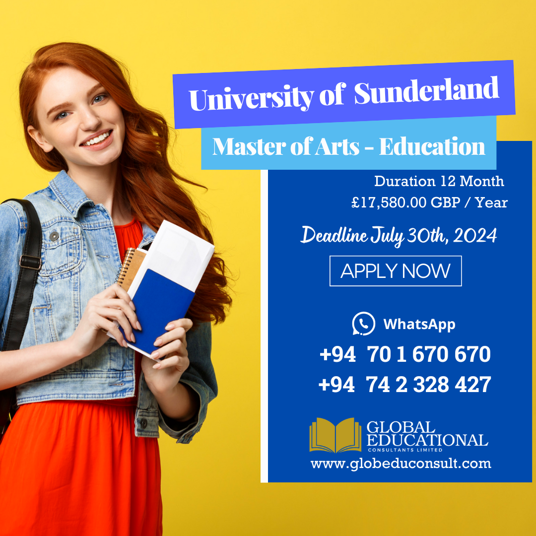 University of Sunderland [Master of Arts - Education]