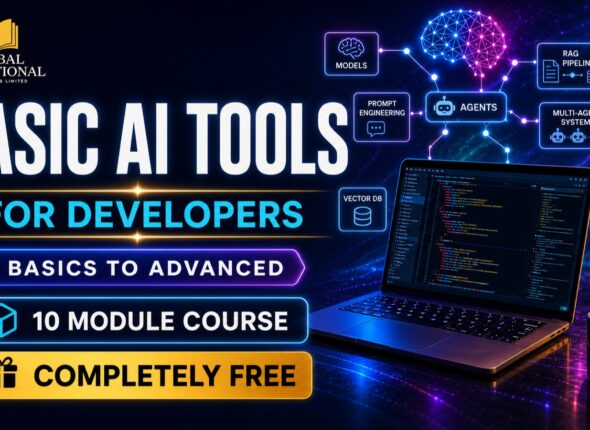 Basic AI Tools for Developers free 10-module online course