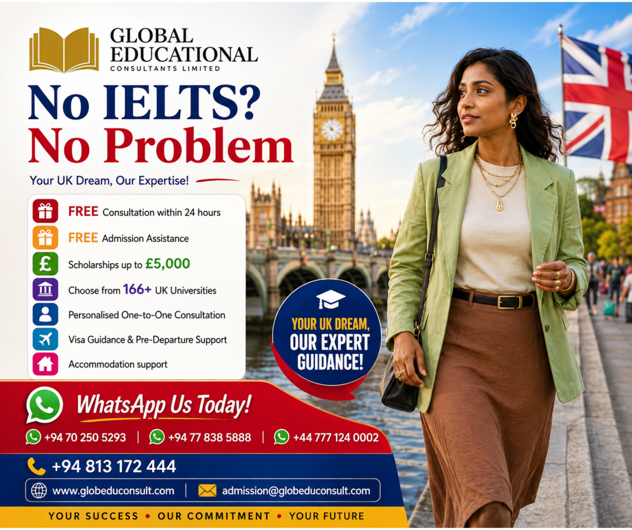 No IELTS? No Problem new